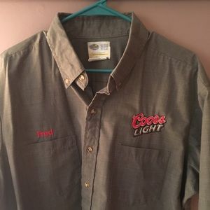 Vintage Beer Man Shirt-Coors Light